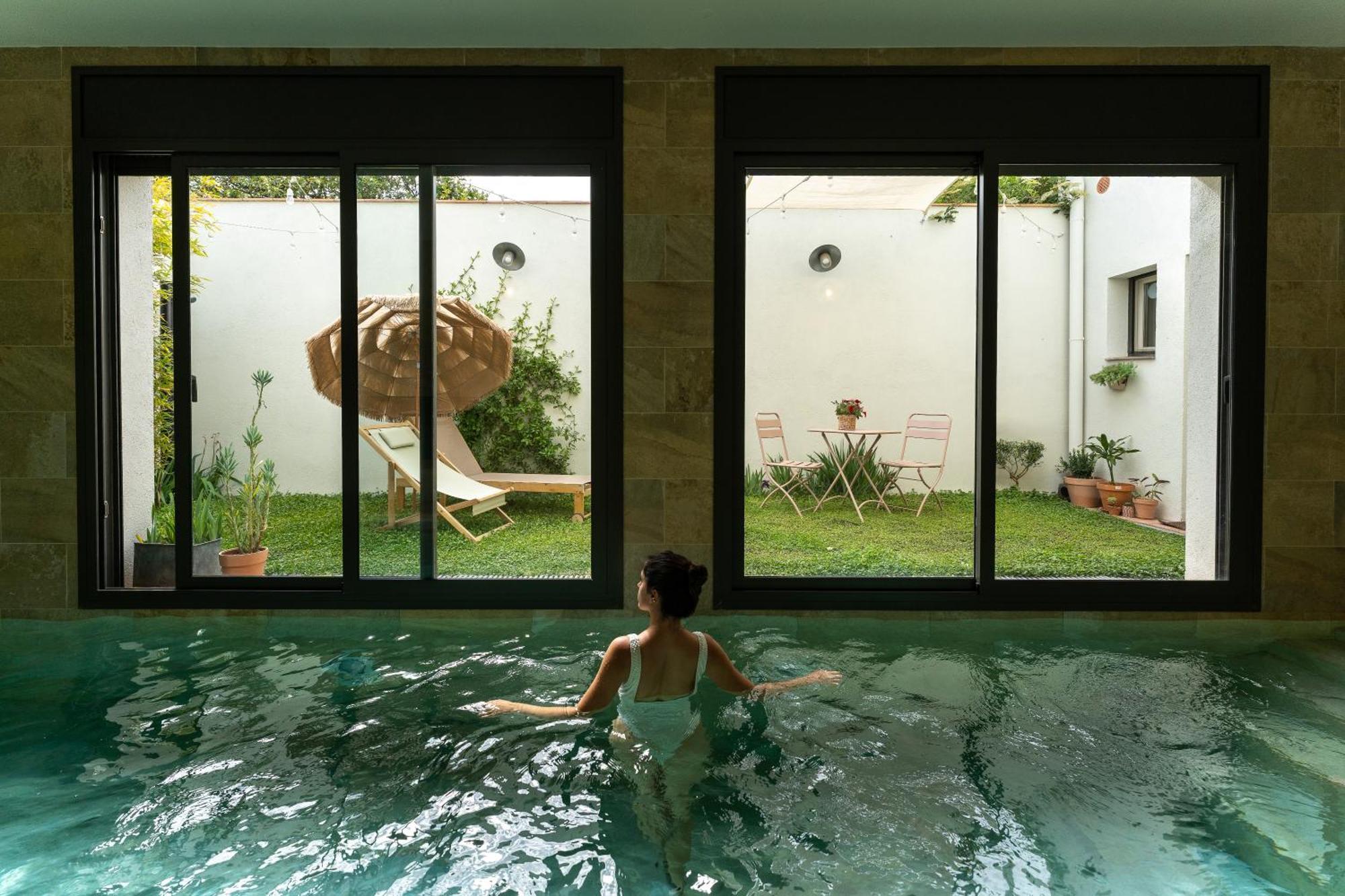 Loft Con Piscina Climatizada De Agua Salada Y Parking En El Centro De Figueres Daire Figueres  Dış mekan fotoğraf